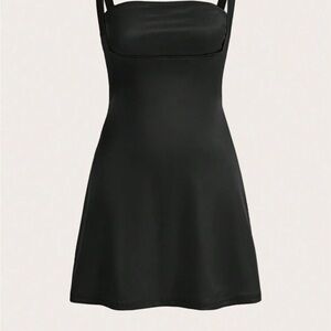 Elegant Black Sleeveless Dress